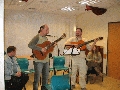 Герман Коган и Илья Зускович на концерте для слабовидящих в Хайфе (Израиль)