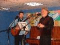 Дмитрий Кимельфельд и Владимир Семенов на концерте в Петах-Тикве ( Израиль )