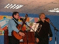Дмитрий Кимельфельд и Владимир Семенов на концерте в Петах-Тикве.