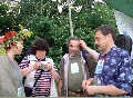 Ольга Чикина, Надежда Сосновская, Андрей Анпилов, Михаил Кочетков (Грушинский фестиваль-2008)