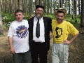 Виталий Калашников (Москва), Константин Деханов (Новосибирск)и Геннадий Торгов (Новосибирск)