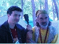 Константин Арбенин и Дмитрий Бикчентаев на Грушенском фестивале 2007 года.