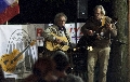 Юрий Кукин и Виктор Гагин на фестивале "За туманом-2011" в Чехии.