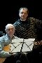 Михаил Барановский и Игорь Иванушкин на концерте Сергея Никитина в Киеве.
