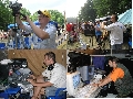 Службы обеспечения видео, аудио записей и трансляции Грушинского фестиваля - 2006 (Мастрюки)