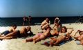 Балтийская Ухана 2001 - вся компания на пляжу
